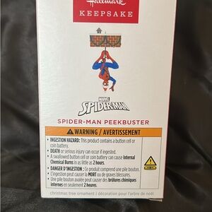 Hallmark Keepsake Spider-Man Peekbuster Ornament Brand New